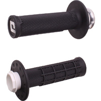 ODI MICRO-X BLACK 2T / 4T HALF WAFFLE LOCK ON GRIPS