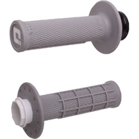 ODI MICRO-X GREY 2T / 4T SOFT HALF WAFFLE LOCK ON GRIPS