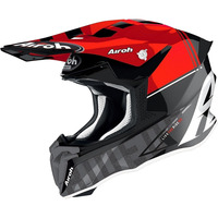 AIROH TWIST 2.0 TECH RED GLOSS HELMET