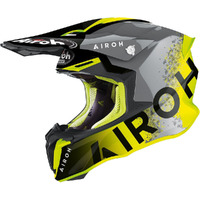 AIROH TWIST 2.0 BIT GLOSS YELLOW HELMET