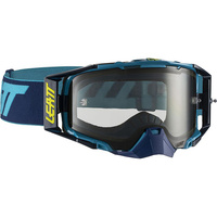 LEATT VELOCITY 6.5 INK/BLUE TINTED GOGGLES