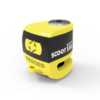 OXFORD XA5 ALARM YELLOW / BLACK DISC LOCK