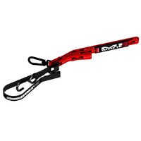 MATRIX M1 WORX TEAM SWIVEL CARABINEER 1.0 INCH RED TIE DOWN SET