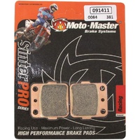 MOTO-MASTER KAWASAKI KX80-100 88-25 KLX140 08-25 RACING SERIES REAR BRAKE PADS 