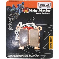 MOTO-MASTER KAWASAKI / SUZUKI / YAMAHA NITRO SPORT SERIES REAR BRAKE PADS