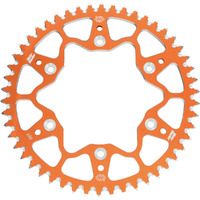 MOTO-MASTER HUSQVARNA TC85 KTM 85-105SX ALLOY ORANGE REAR SPROCKET