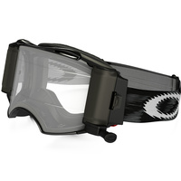 OAKLEY AIRBRAKE RACE READY JET BLACK W/R-OFFS GOGGLES