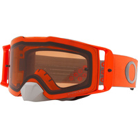 OAKLEY FRONT LINE MX B1B ORANGE/GUNMETAL W/PRIZM MX BRONZE GOGGLES