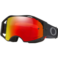 OAKLEY AIRBRAKE MTB / MX BLACK GUNMETAL PRIZM TORCH GOGGLES