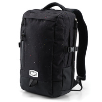 100% PERCENT TRANSIT SKYLAR BLACK BACKPACK