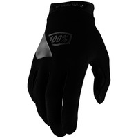 100% PERCENT RIDECAMP BLACK KIDS GLOVES