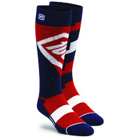 100% PERCENT TORQUE COMFORT RED MOTO SOCKS