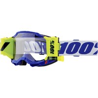 100% PERCENT ACCURI 2 FORECAST BLUE CLEAR GOGGLES