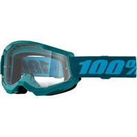 100% PERCENT STRATA 2 STONE CLEAR GOGGLES