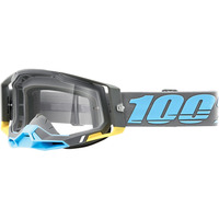 100% PERCENT RACECRAFT 2 TRINIDAD CLEAR GOGGLES