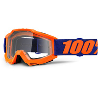 100% PERCENT ACCURI ORIGAMI CLEAR GOGGLES