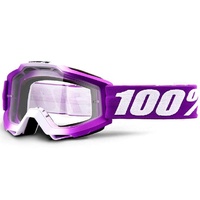100% PERCENT ACCURI FRAMBOISE CLEAR GOGGLES