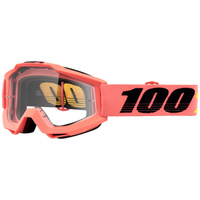 100% PERCENT ACCURI ROGEN CLEAR GOGGLES