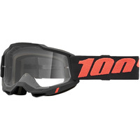 100% PERCENT ACCURI 2 BOREGO CLEAR GOGGLES