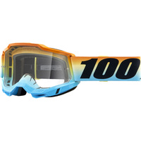 100% PERCENT ACCURI 2 SUNSET CLEAR GOGGLES