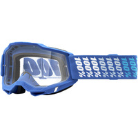100% PERCENT ACCURI 2 YARGER CLEAR GOGGLES