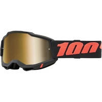 100% PERCENT ACCURI 2 BOREGO TRUE GOLD GOGGLES