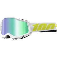 100% PERCENT ACCURI 2 PEYOTE GREEN MIRROR GOGGLES