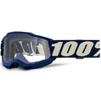 100% PERCENT ACCURI 2 DEEPMARINE CLEAR KIDS GOGGLES