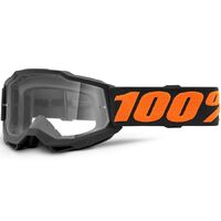100% PERCENT ACCURI 2 CHICAGO CLEAR GOGGLES