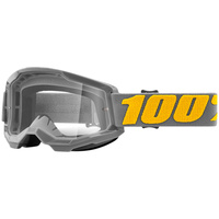 100% PERCENT STRATA 2 IZIPIZI CLEAR GOGGLES