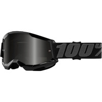 100% PERCENT STRATA 2 SAND BLACK SMOKE GOGGLES