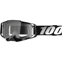 100% PERCENT ARMEGA BLACK CLEAR GOGGLES