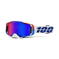 100% PERCENT ARMEGA GENESIS HIPER BLUE/RED GOGGLES