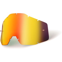 100% ACCURI/STRATA KIDS RED MIRROR LENS