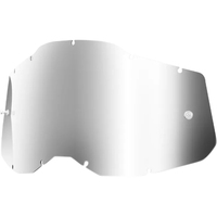 100% PERCENT ACCURI 2 / STRATA 2 KIDS SILVER MIRROR LENS
