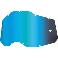 100% PERCENT RACECRAFT 2 / ACCURI 2 / STRATA 2 BLUE MIRROR LENS
