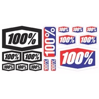 100% 8 X 4" DECAL STICKER SHEET