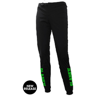 PLANETT 2ND SKIN RIDE BLACK/GREEN BMX KIDS PANTS