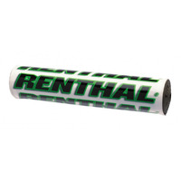 RENTHAL 7 / 8 WHITE / GREEN 10" BAR PAD