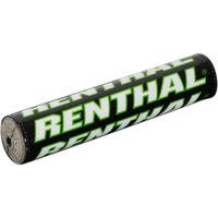 RENTHAL JUNIOR 8.5" LE BLACK / WHITE / GREEN BAR PAD