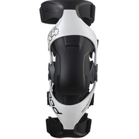 POD K4 2.0 WHITE/BLACK RIGHT KNEE BRACE