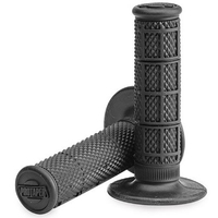 PRO TAPER 1 / 3 WAFFLE BLACK GRIPS