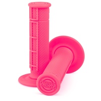 PRO TAPER HALF WAFFLE RC NEON PINK GRIPS