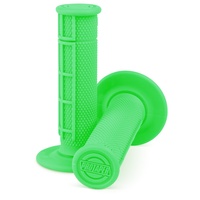 PRO TAPER HALF WAFFLE RC NEON GREEN GRIPS