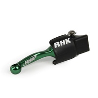 RHK QUANTUM KAWASAKI/YAMAHA GREEN FRONT BRAKE LEVER
