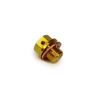 RHK CRF450 09-15 RMZ450 08-15 GOLD MAGNETIC DRAIN PLUG