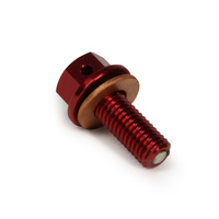 RHK CRF450 09-15 RMZ450 08-15 RED MAGNETIC DRAIN PLUG
