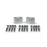 RHK SILVER 28.6MM 1 1/8" TAPERED BAR RISER KIT