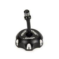 RHK KTM SX/EXC BLACK ALLOY FUEL TANK CAP WITH VALVE