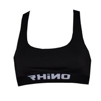 RHINO RACER LADIES ACTIVE BLACK CROP TOP